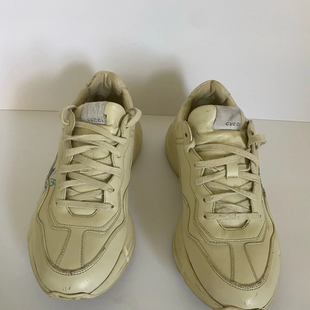 Gucci Rhyton "Hawaii" sneakers men shoes sz 8 us 9 - Picture 5 of 8